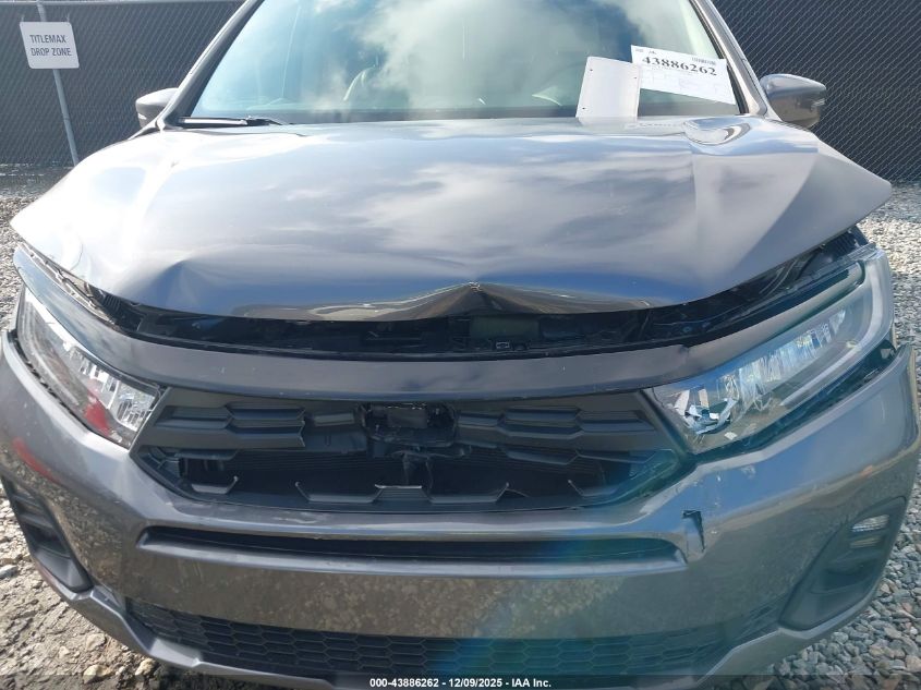 2025 Honda Odyssey Ex-L VIN: 5FNRL6H6XSB072113 Lot: 43886262