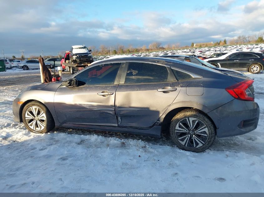 2018 Honda Civic Ex-L VIN: JHMFC1F79JX029967 Lot: 43886265