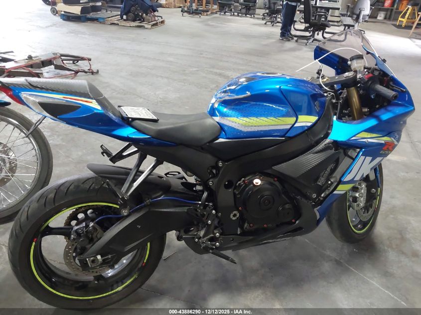 2018 Suzuki Gsx-R750 VIN: JS1GR7MA9J2101585 Lot: 43886290