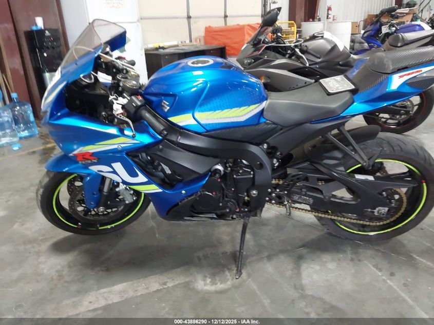 2018 Suzuki Gsx-R750 VIN: JS1GR7MA9J2101585 Lot: 43886290
