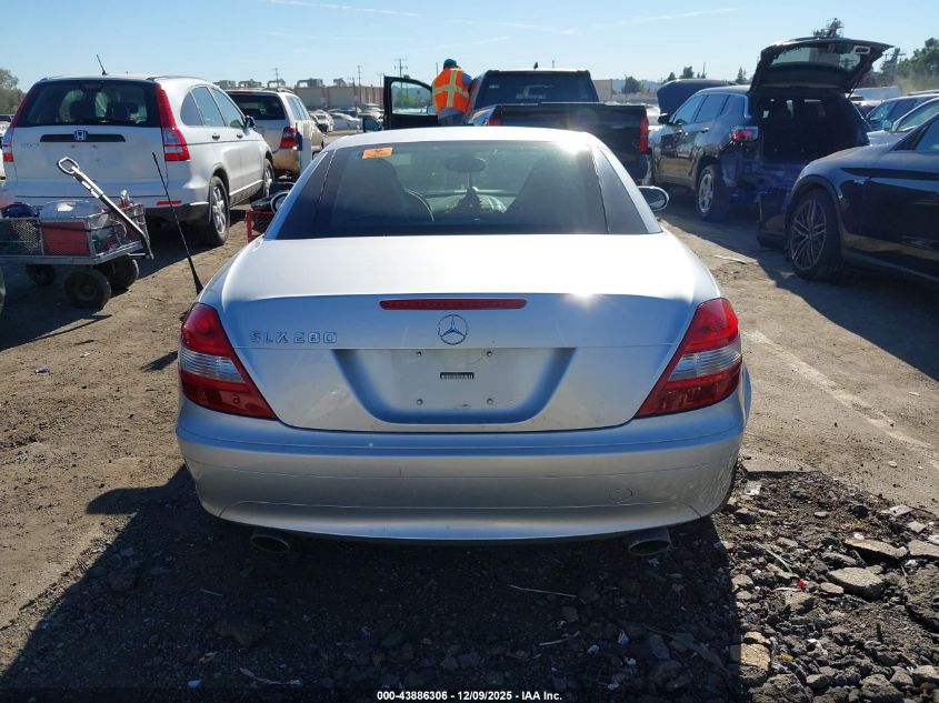 2006 Mercedes-Benz Slk 280 VIN: WDBWK54F86F088171 Lot: 43886306