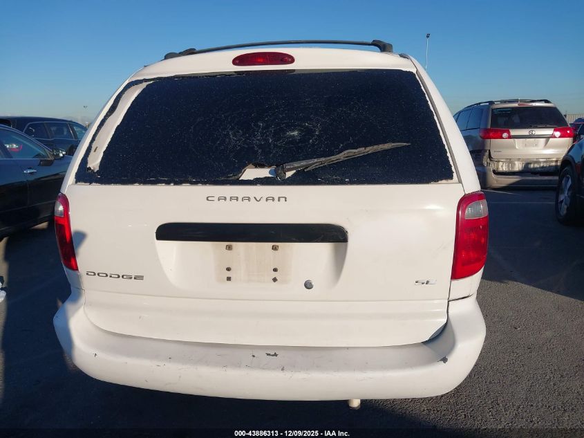 2002 Dodge Caravan Se VIN: 1B4GP253X2B570066 Lot: 43886313