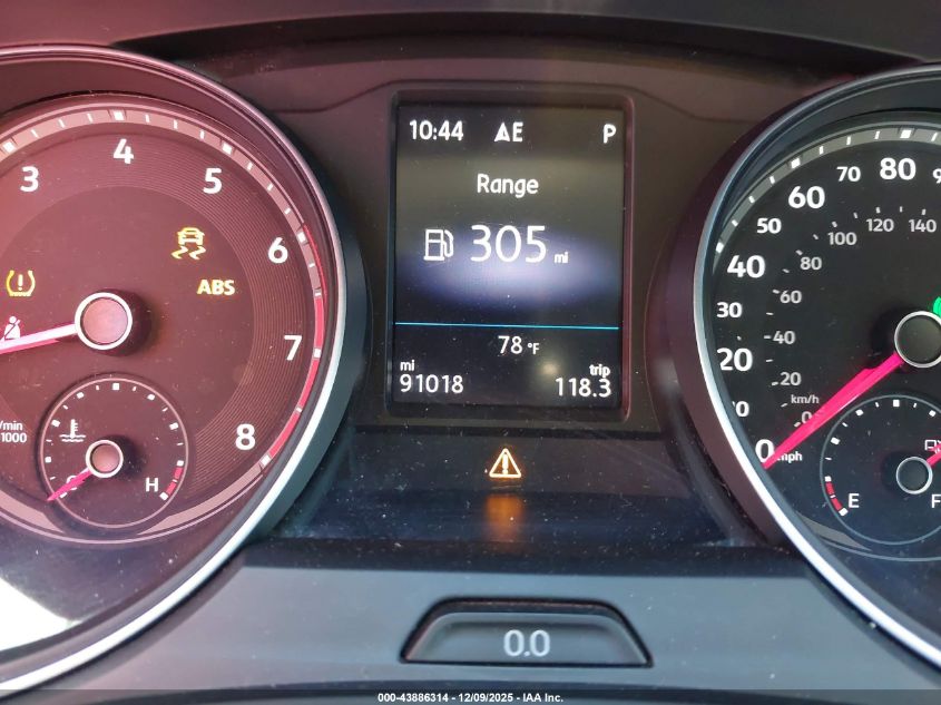 2019 Volkswagen Atlas 3.6L V6 Se W/Technology VIN: 1V2WR2CA1KC515797 Lot: 43886314