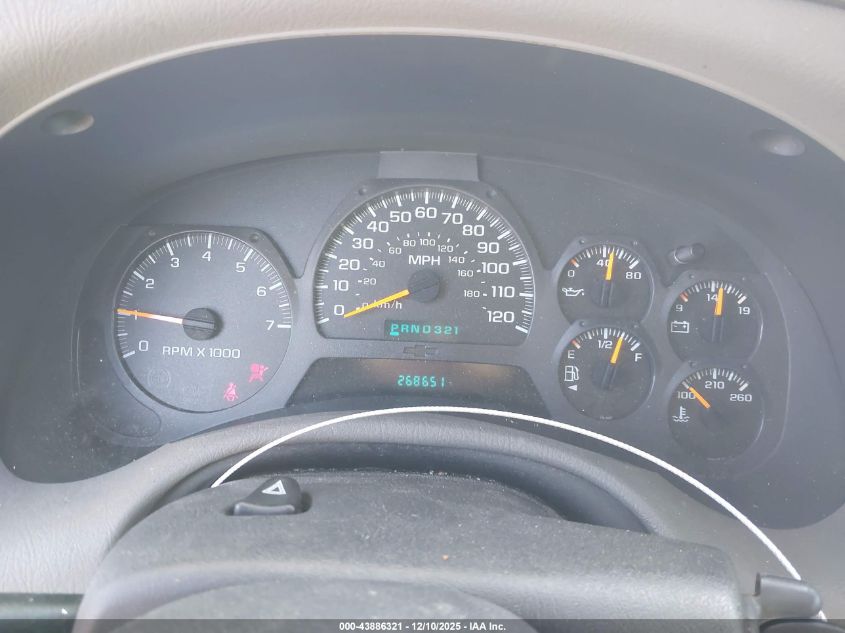 2002 Chevrolet Trailblazer Ls VIN: 1GNDS13S922290610 Lot: 43886321