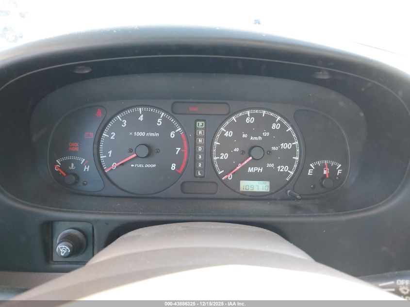 2002 Isuzu Rodeo Ls 3.2L V6/Lse 3.2L V6/S 3.2L V6 VIN: 4S2CK58W124306072 Lot: 43886325