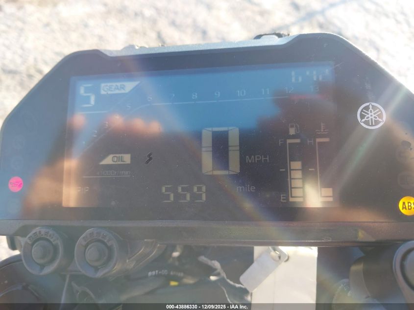 2025 Yamaha Mtn320 A VIN: MH3RH28EXSK001774 Lot: 43886330