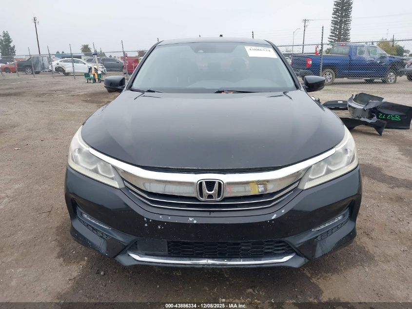 2017 Honda Accord Ex-L VIN: 1HGCR2F92HA218193 Lot: 43886334