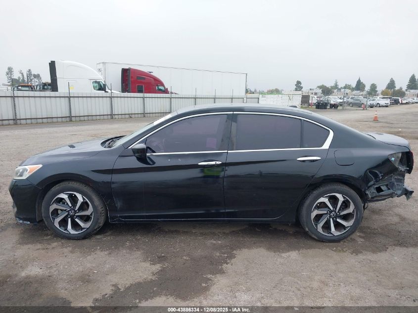 2017 Honda Accord Ex-L VIN: 1HGCR2F92HA218193 Lot: 43886334