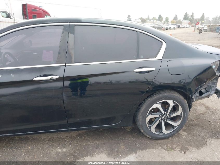 2017 Honda Accord Ex-L VIN: 1HGCR2F92HA218193 Lot: 43886334