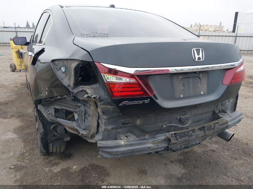 2017 Honda Accord Ex-L VIN: 1HGCR2F92HA218193 Lot: 43886334