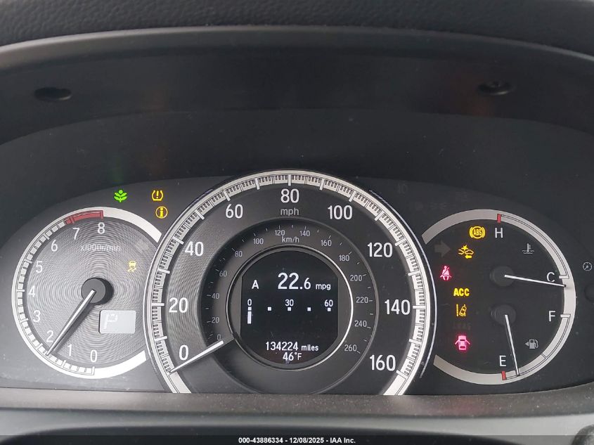 2017 Honda Accord Ex-L VIN: 1HGCR2F92HA218193 Lot: 43886334