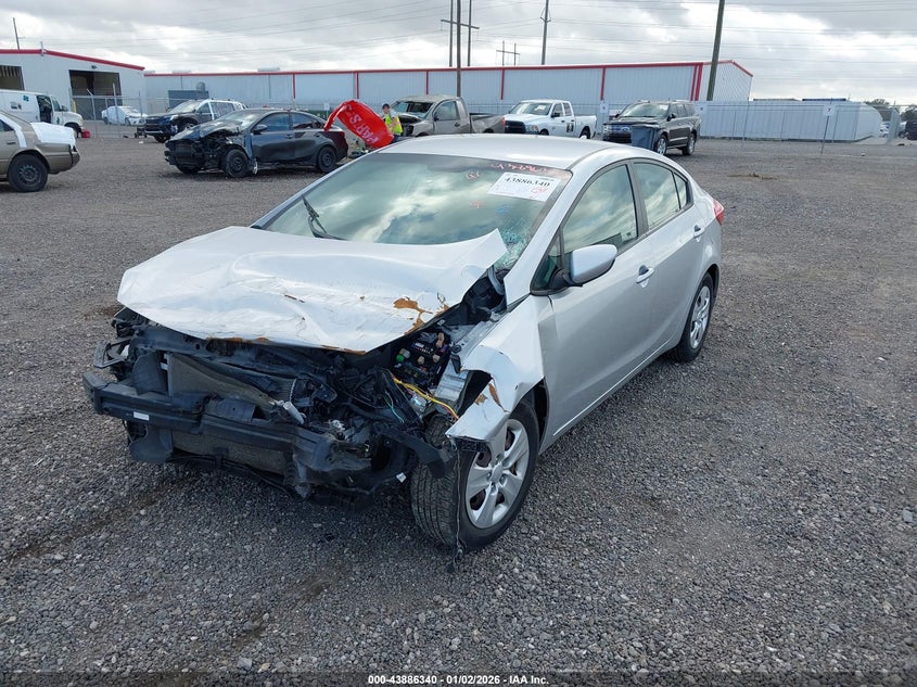 Vin: knafk4a67g5516462, lot: 44381892, kia forte lx 20162