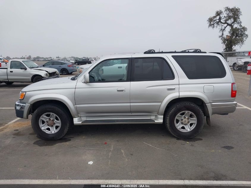 2000 Toyota 4Runner Sr5 V6 VIN: JT3GN86R0Y0172744 Lot: 43886343