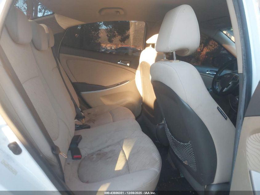 2012 Hyundai Accent Gls VIN: KMHCU4AE3CU264079 Lot: 43886351