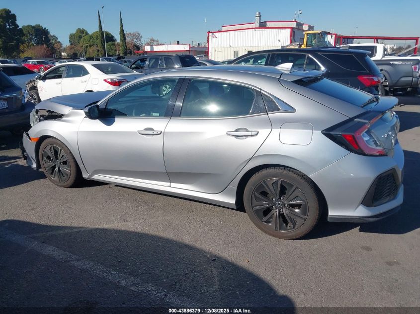 2018 Honda Civic Ex VIN: SHHFK7H5XJU420668 Lot: 43886379