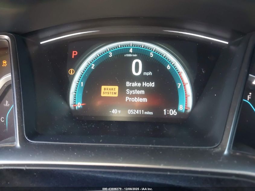 2018 Honda Civic Ex VIN: SHHFK7H5XJU420668 Lot: 43886379