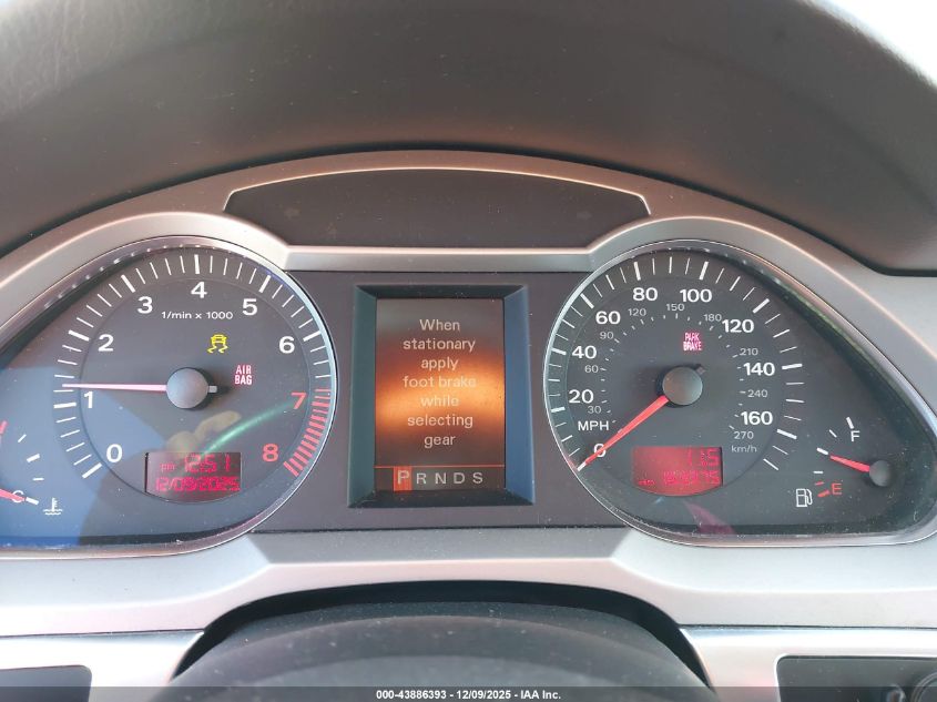 2007 Audi A6 3.2 Avant VIN: WAUKH74F77N126200 Lot: 43886393