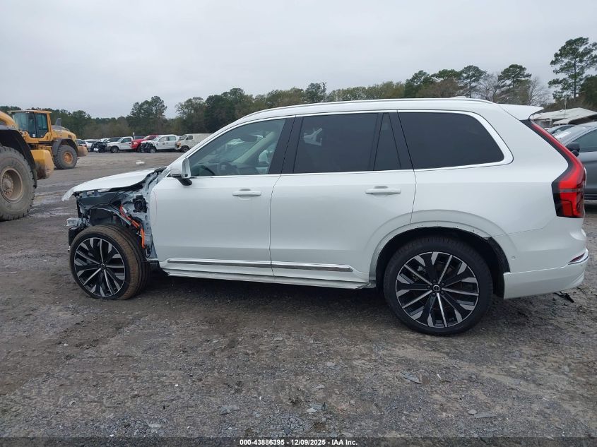 2025 Volvo Xc90 Plug-In Hybrid T8 Ultra 6-Seater VIN: YV4H60JG5S1385532 Lot: 43886395