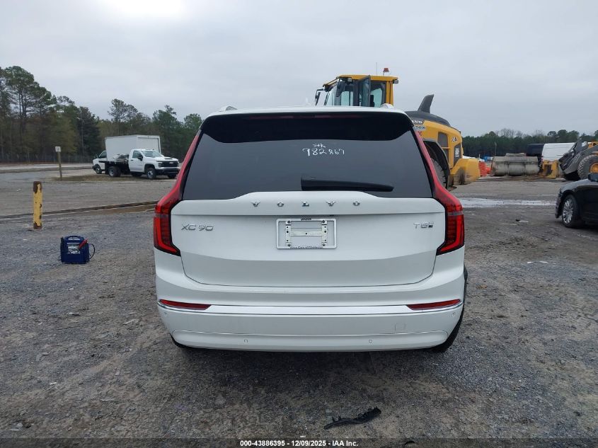 2025 Volvo Xc90 Plug-In Hybrid T8 Ultra 6-Seater VIN: YV4H60JG5S1385532 Lot: 43886395