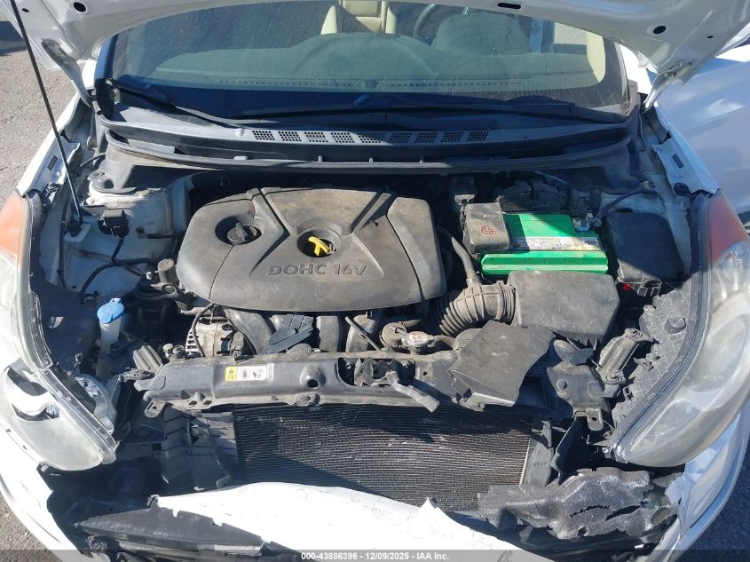 2013 Hyundai Elantra Gls VIN: 5NPDH4AE3DH361419 Lot: 43886396