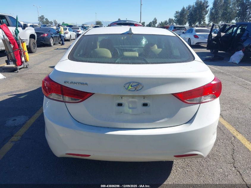 2013 Hyundai Elantra Gls VIN: 5NPDH4AE3DH361419 Lot: 43886396