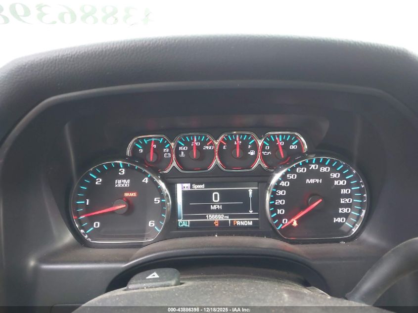 2016 Chevrolet Silverado 1500 1Lt VIN: 3GCUKREC1GG195745 Lot: 43886398