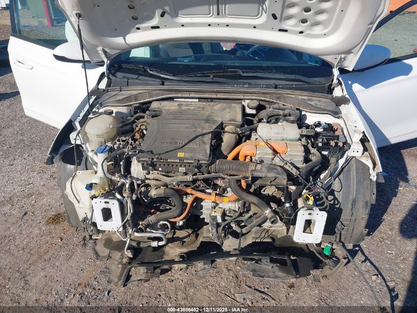 2018 Hyundai Ioniq Hybrid Blue VIN: KMHC65LC4JU103863 Lot: 43886402