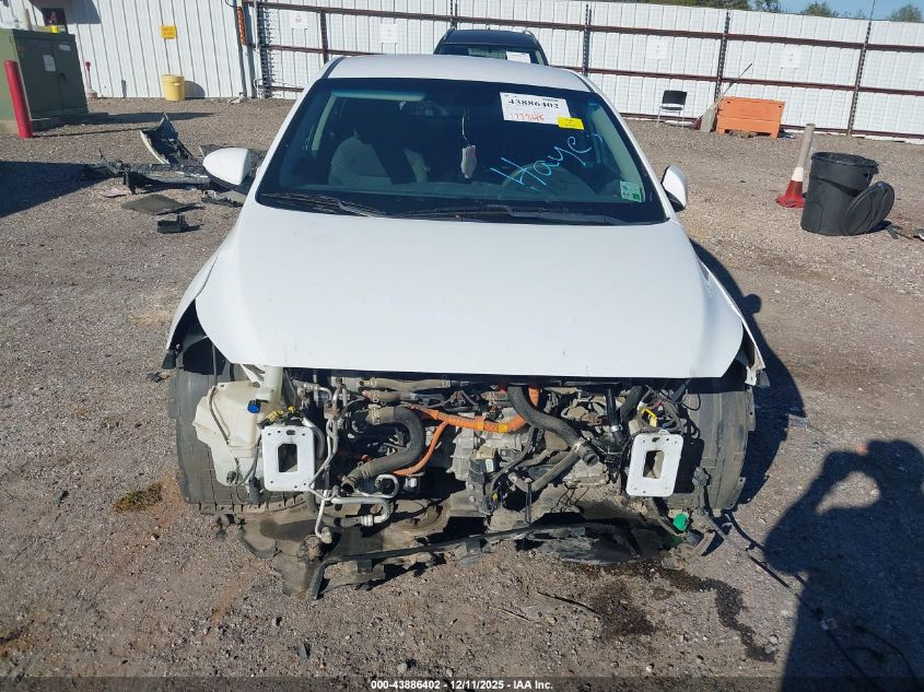 2018 Hyundai Ioniq Hybrid Blue VIN: KMHC65LC4JU103863 Lot: 43886402