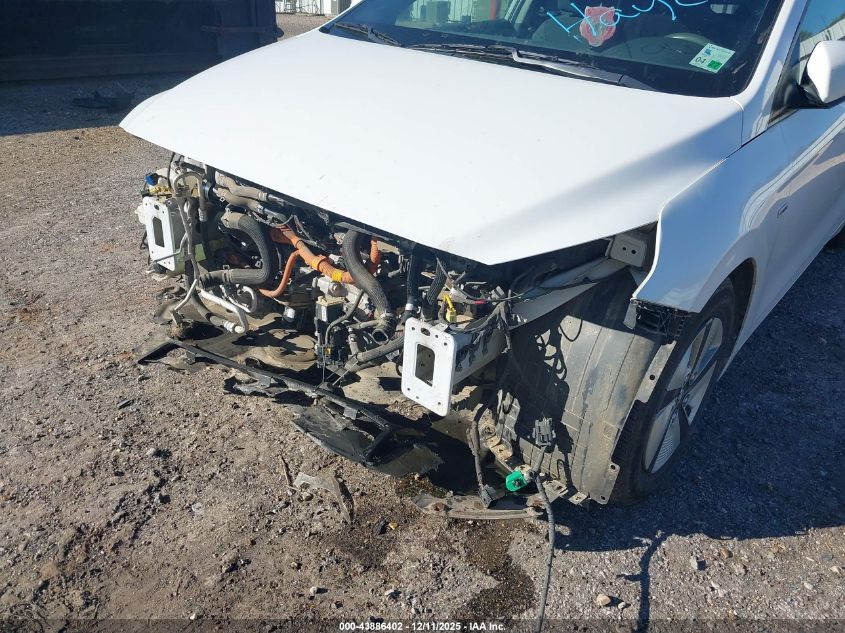 2018 Hyundai Ioniq Hybrid Blue VIN: KMHC65LC4JU103863 Lot: 43886402