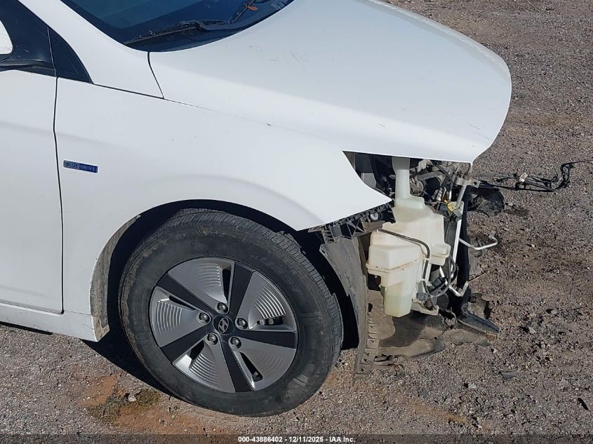 2018 Hyundai Ioniq Hybrid Blue VIN: KMHC65LC4JU103863 Lot: 43886402