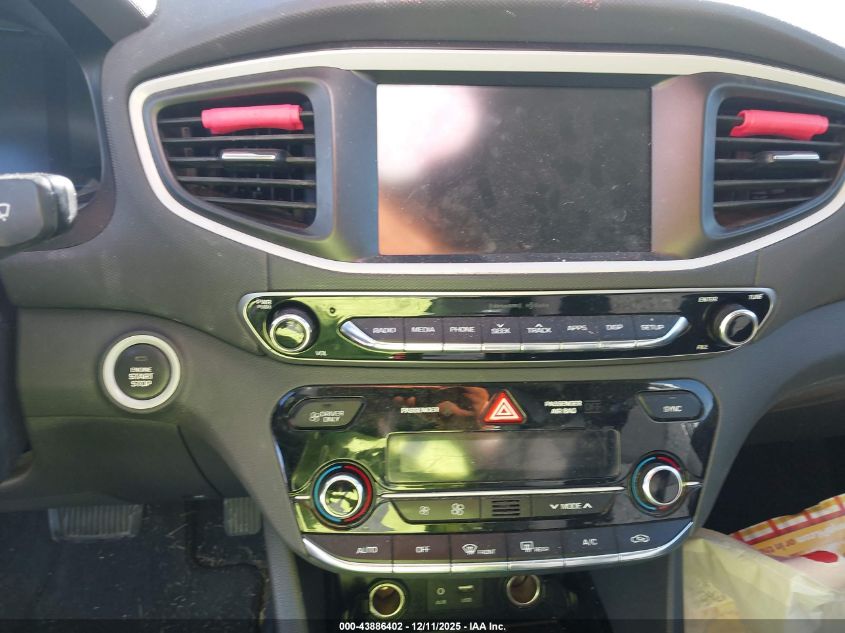 2018 Hyundai Ioniq Hybrid Blue VIN: KMHC65LC4JU103863 Lot: 43886402