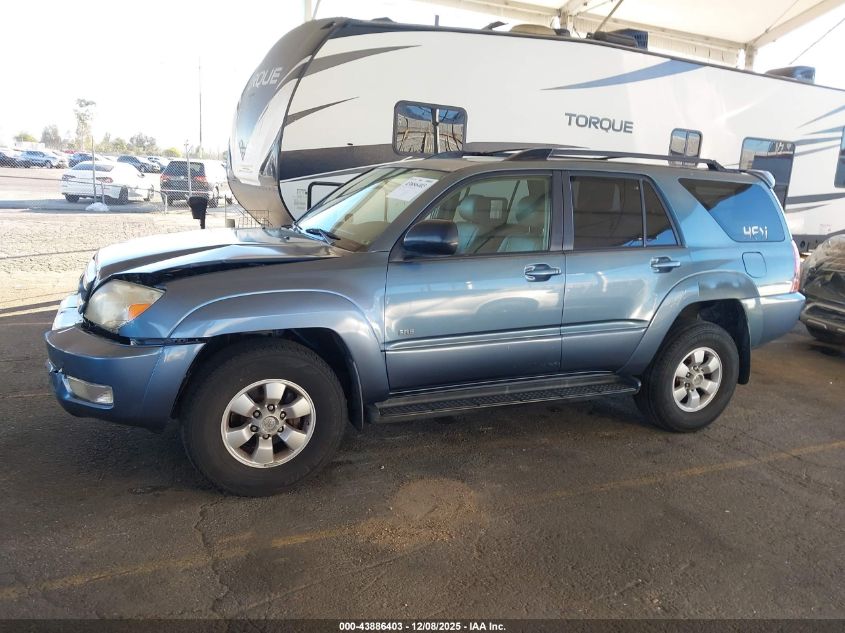 2004 Toyota 4Runner Sr5 V6 VIN: JTEZU14R140029745 Lot: 43886403