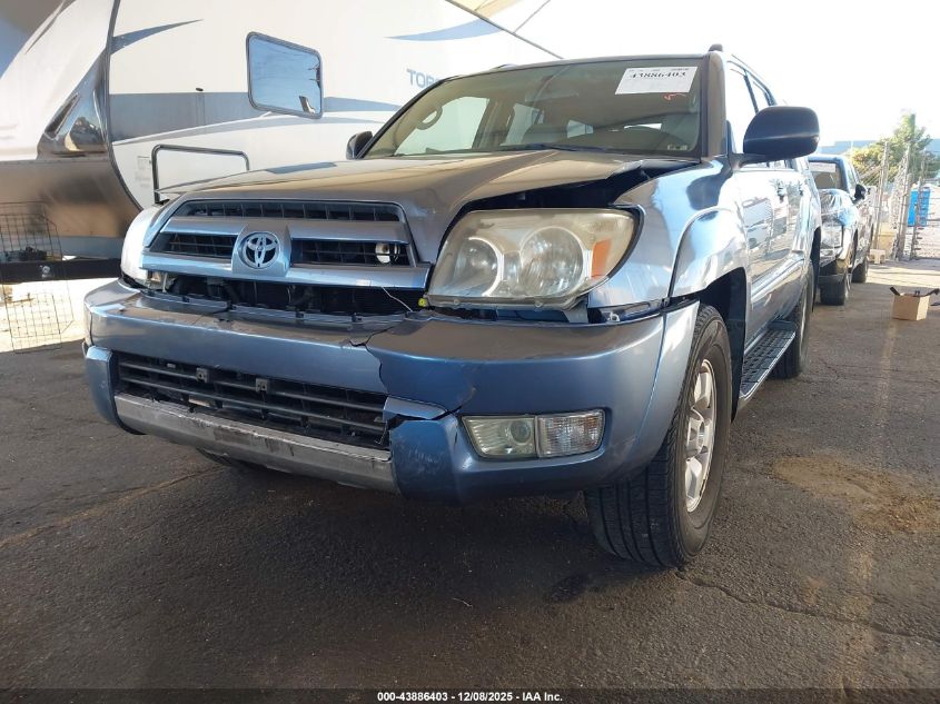2004 Toyota 4Runner Sr5 V6 VIN: JTEZU14R140029745 Lot: 43886403