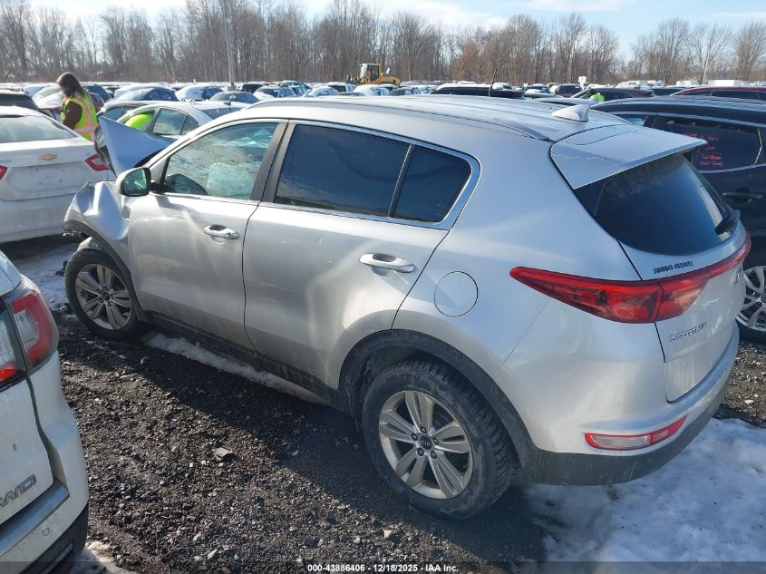 2019 Kia Sportage Lx VIN: KNDPMCACXK7603187 Lot: 43886406