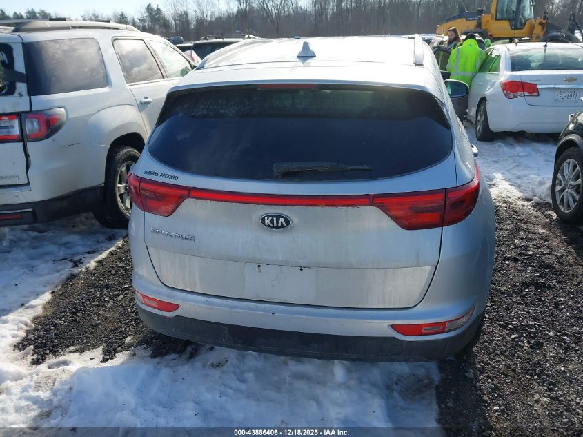 2019 Kia Sportage Lx VIN: KNDPMCACXK7603187 Lot: 43886406