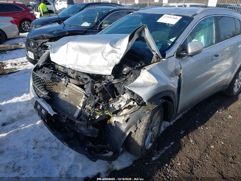 2019 Kia Sportage Lx VIN: KNDPMCACXK7603187 Lot: 43886406