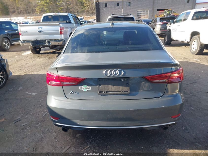 2017 Audi A3 2.0T Premium VIN: WAUB8GFF7H1046952 Lot: 43886408