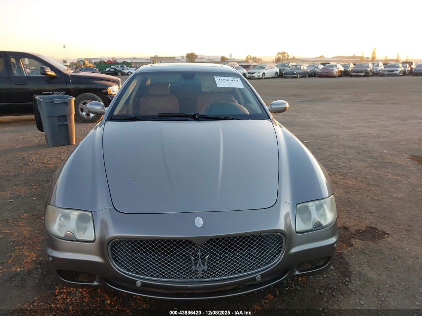 2007 Maserati Quattroporte Base Automatic/Executive Gt Automatic/Sport Gt Automatic VIN: ZAMFE39A670030926 Lot: 43886420