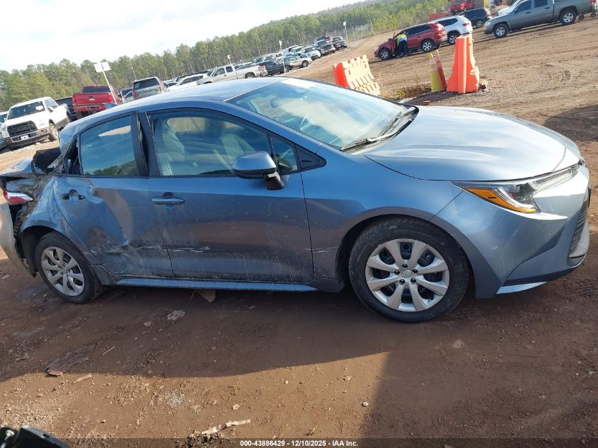 2024 Toyota Corolla Le VIN: 5YFB4MDE7RP109164 Lot: 43886429