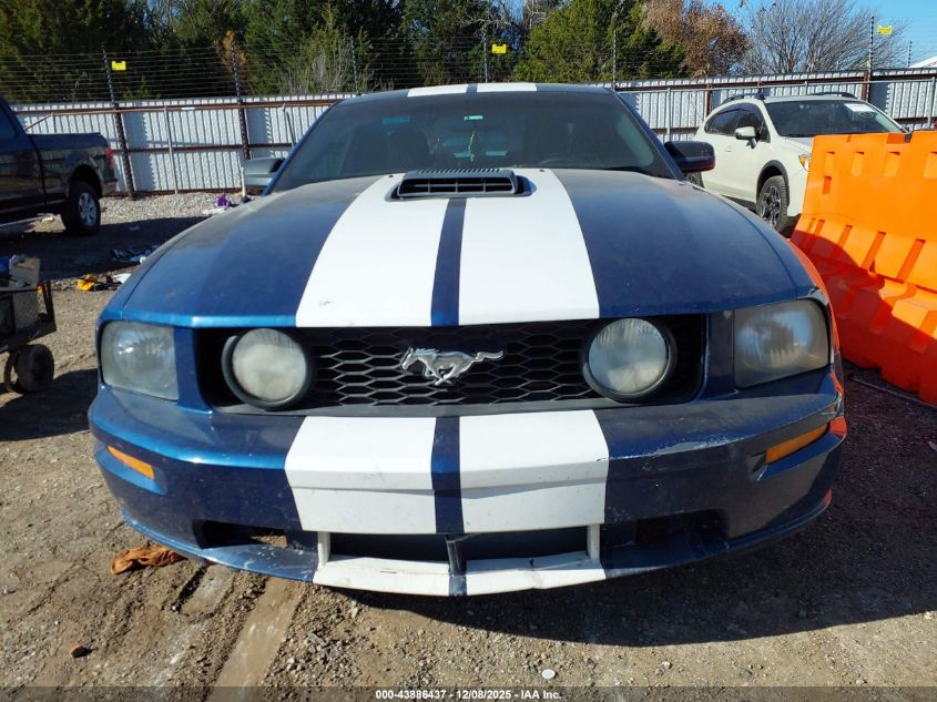 2007 Ford Mustang Gt Deluxe/Gt Premium VIN: 1ZVFT82H275242544 Lot: 43886437