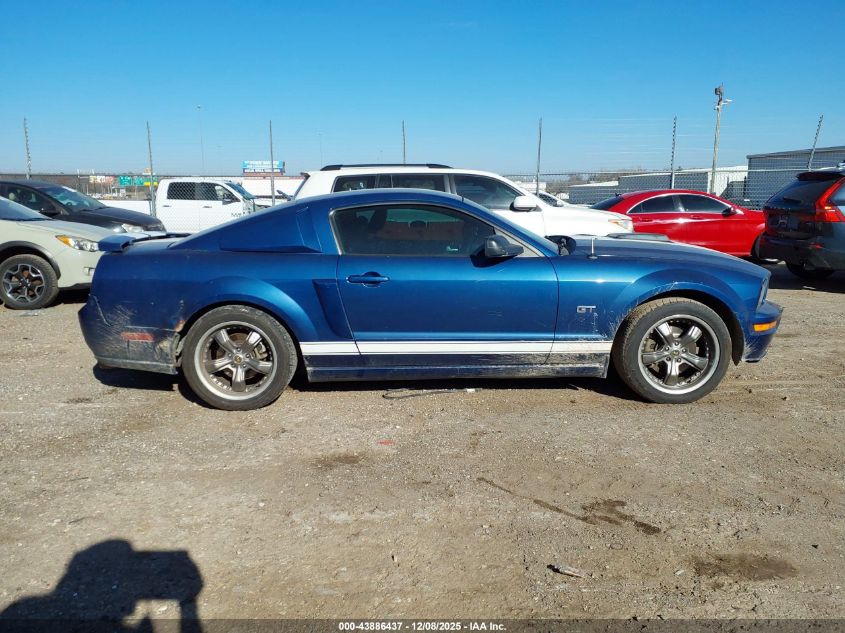 2007 Ford Mustang Gt Deluxe/Gt Premium VIN: 1ZVFT82H275242544 Lot: 43886437