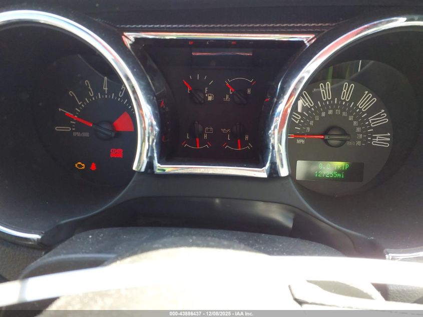 2007 Ford Mustang Gt Deluxe/Gt Premium VIN: 1ZVFT82H275242544 Lot: 43886437