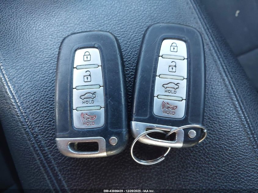 2013 Hyundai Sonata Se VIN: 5NPEC4AC7DH720434 Lot: 43886439