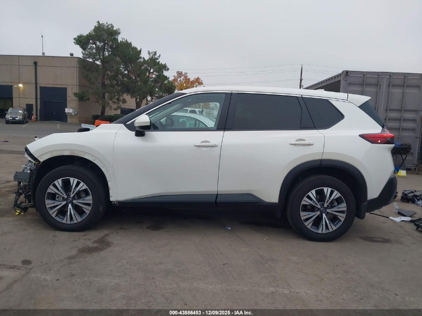 2023 Nissan Rogue Sv Fwd VIN: JN8BT3BAXPW418925 Lot: 43886453