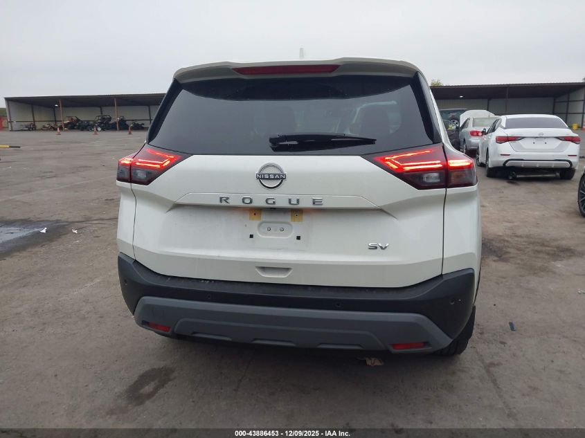 2023 Nissan Rogue Sv Fwd VIN: JN8BT3BAXPW418925 Lot: 43886453
