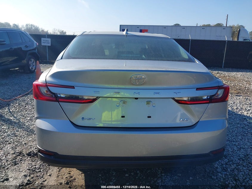 VIN 4T1DAACK2SU161426 2025 TOYOTA CAMRY LE