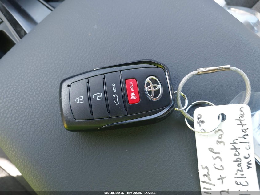 VIN 4T1DAACK2SU161426 2025 TOYOTA CAMRY LE