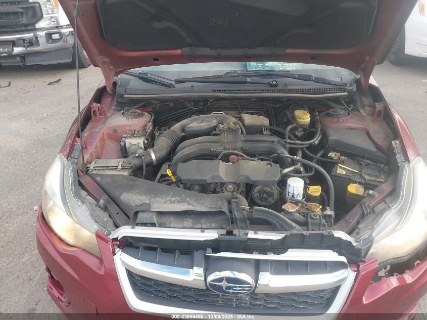 2012 Subaru Impreza 2.0I VIN: JF1GPAA6XCH206053 Lot: 43886465