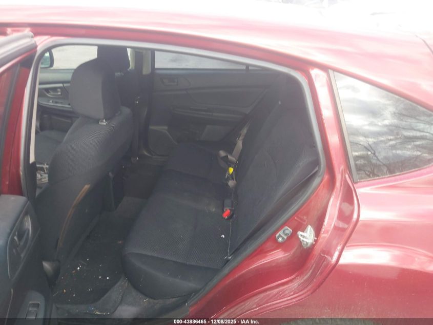 2012 Subaru Impreza 2.0I VIN: JF1GPAA6XCH206053 Lot: 43886465