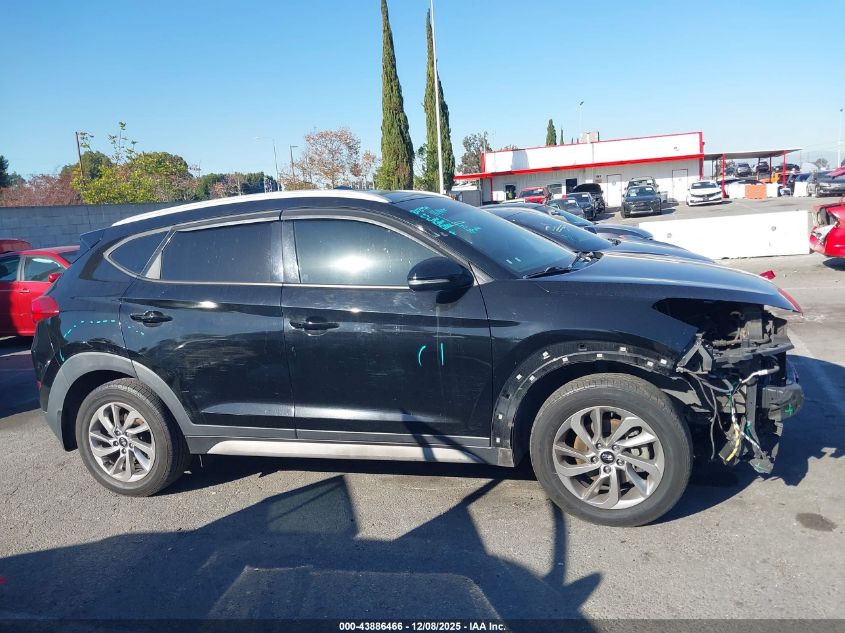 2018 Hyundai Tucson Sel Plus VIN: KM8J33A43JU718226 Lot: 43886466